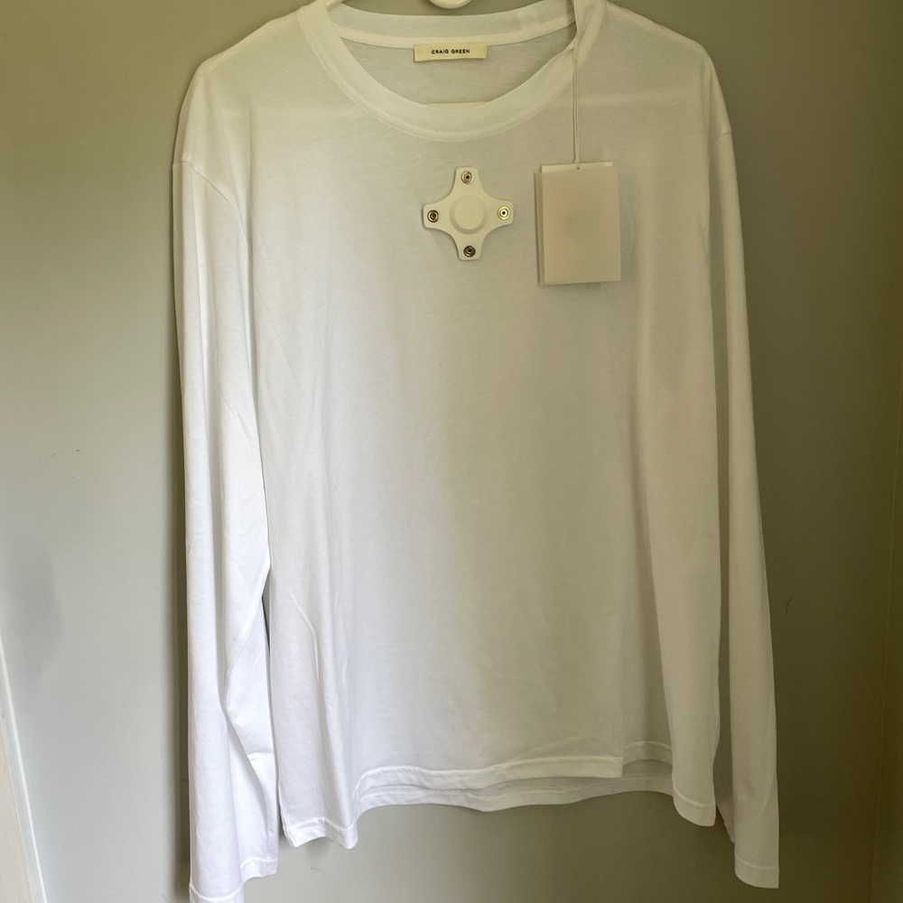 Brand New Craig Green Eyelet Shirt Size XL